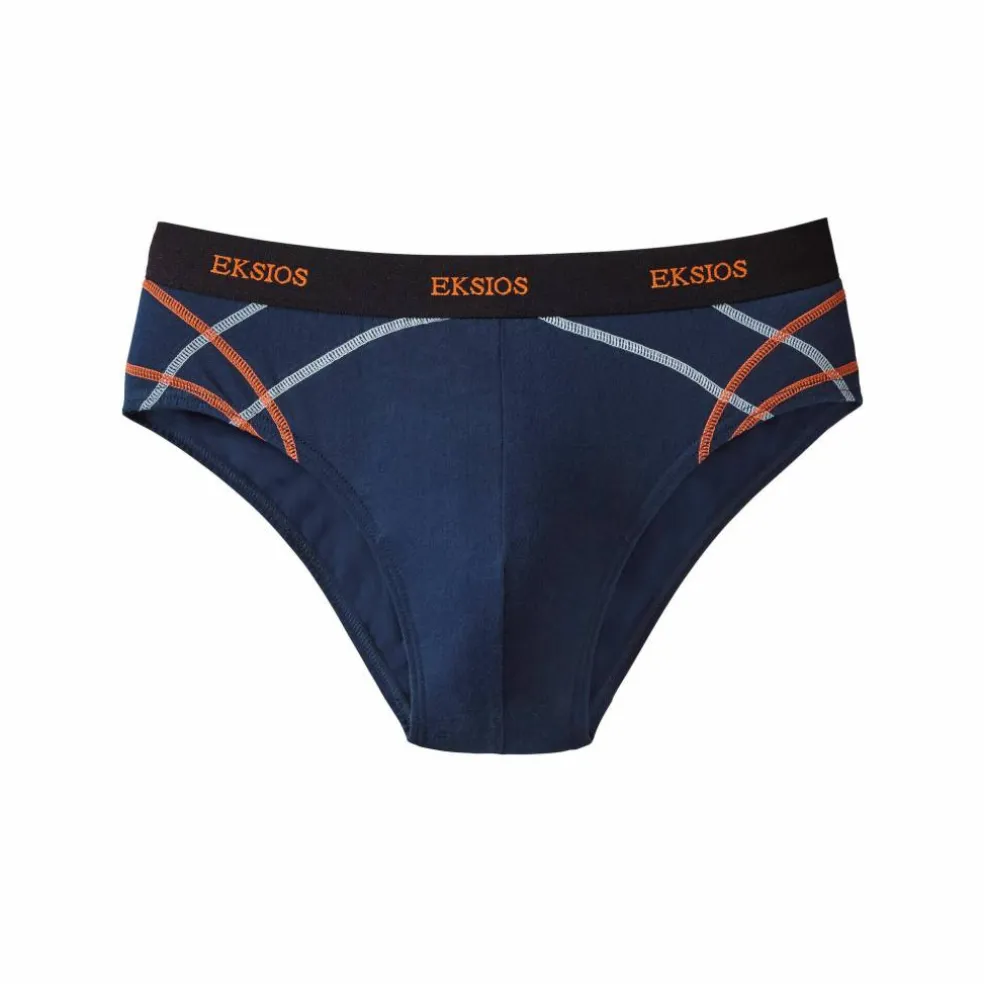 Slip fermé élastiqué surpiqué taille confort - lot de 6