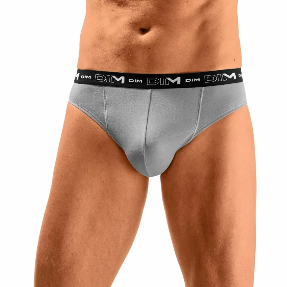 Slip fermé taille basse Dim - lot de 3
