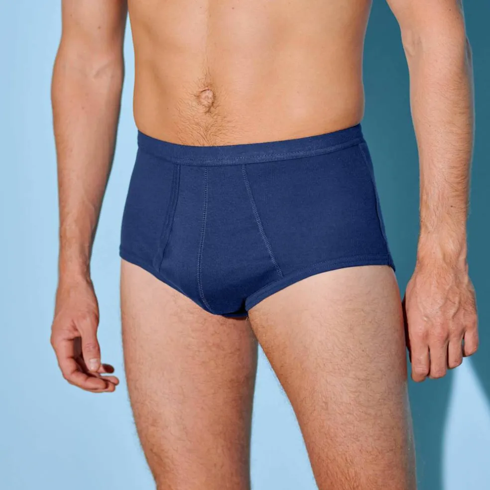 Slip ouvert taille haute - lot de 3
