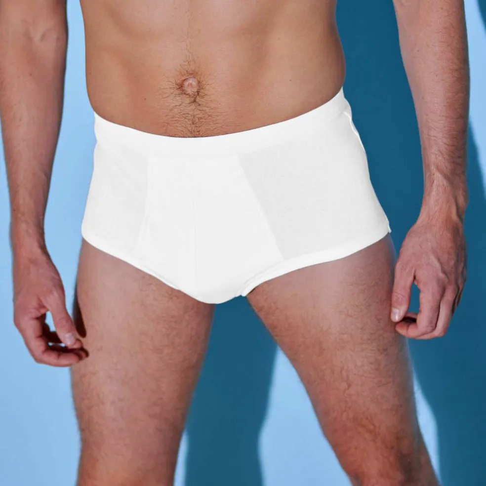 Slip ouvert taille haute - lot de 3
