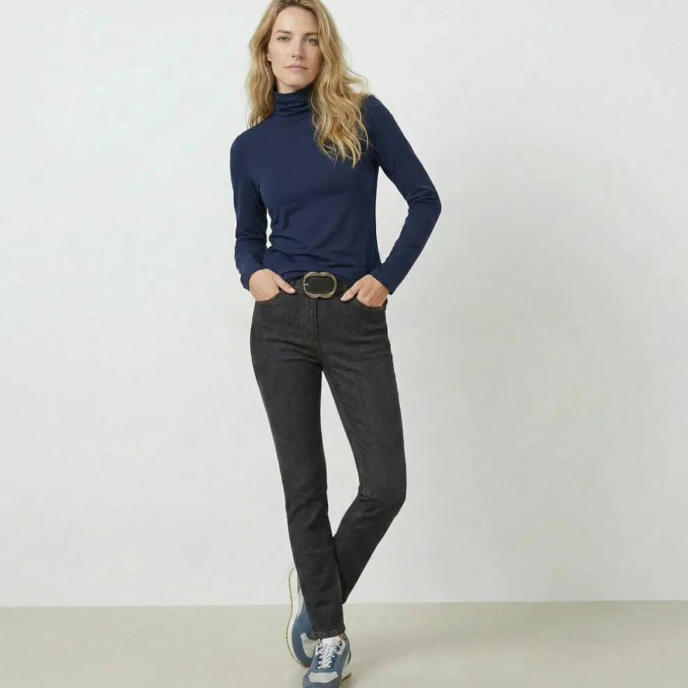 Sous-pull col roulé stretch