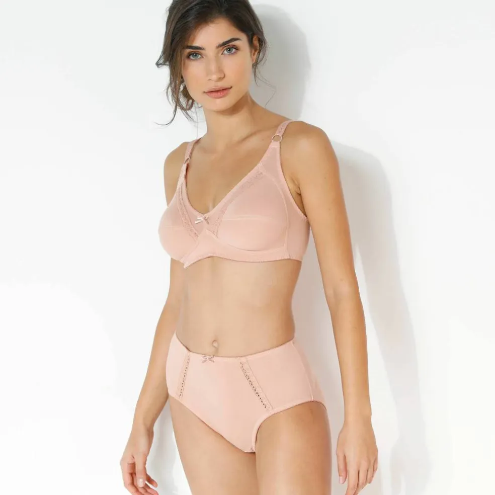 Soutien-gorge coton emboîtant sans armatures - lot de 2