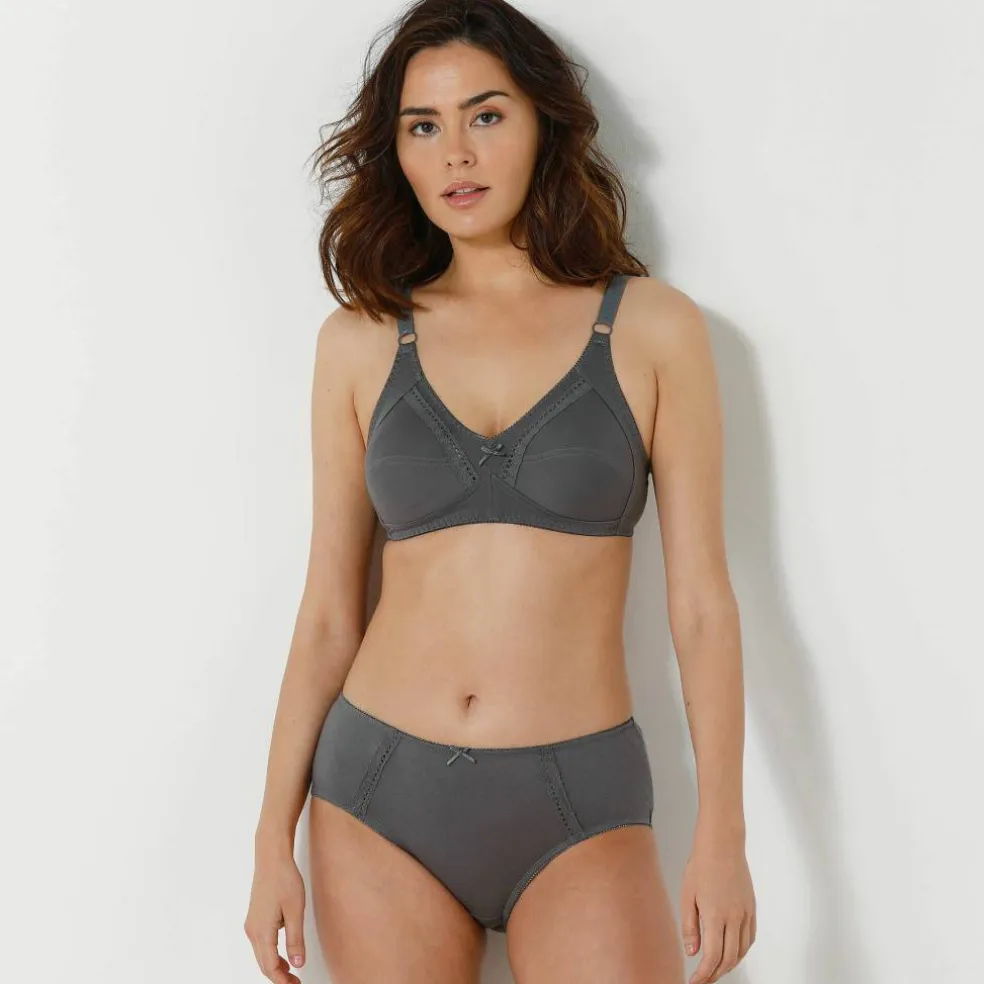 Soutien-gorge coton emboîtant sans armatures - lot de 2