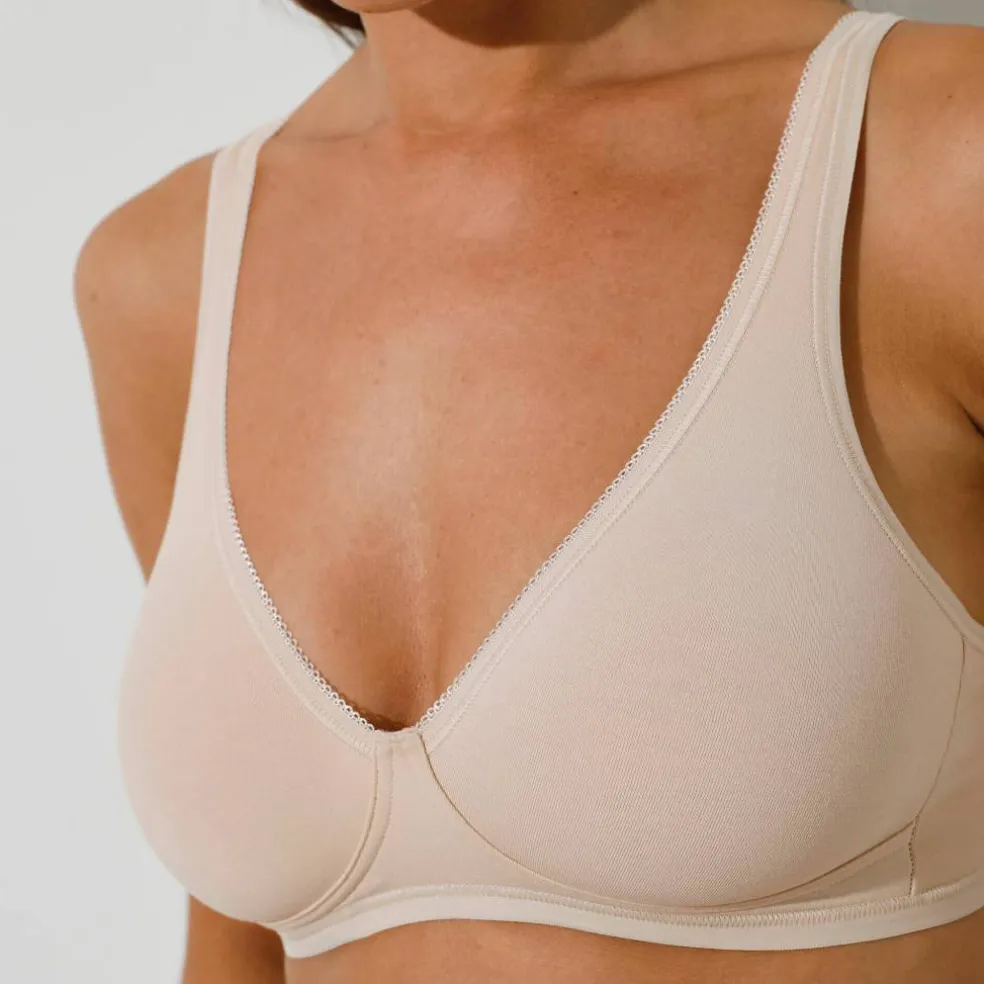 Soutien-gorge coton stretch "Basic+ Soft Bra" - sans armatures