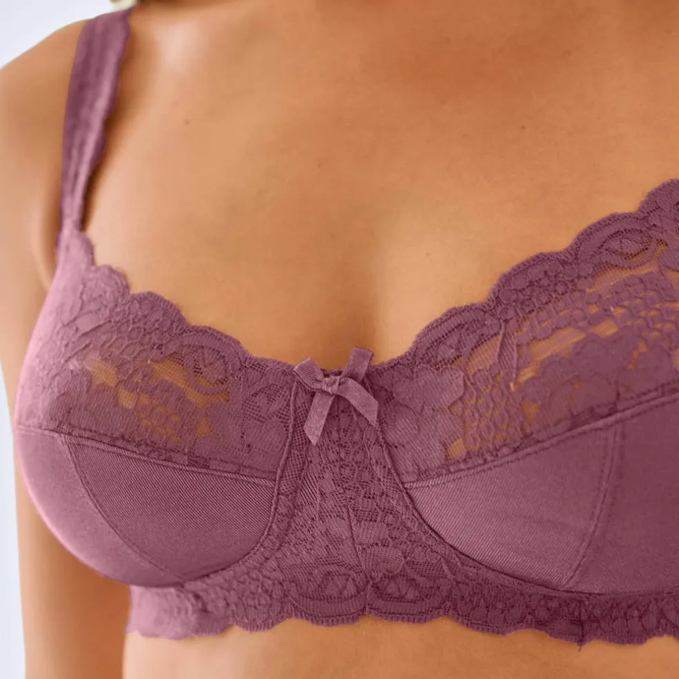 Soutien-gorge dentelle sans armatures Avila - lot de 2
