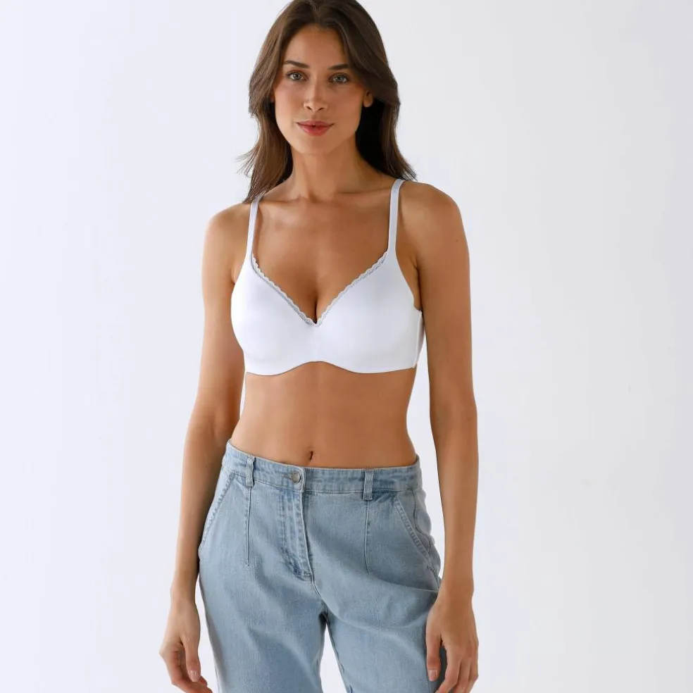 Soutien-gorge emboîtant microfibre douce 24h Soft Absolu – avec armatures amovibles