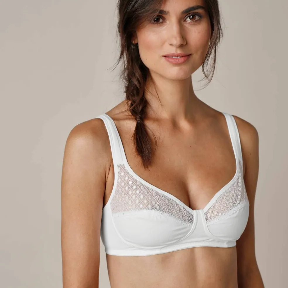 Soutien-gorge forme emboîtante uni Tropea sans armatures - lot de 2
