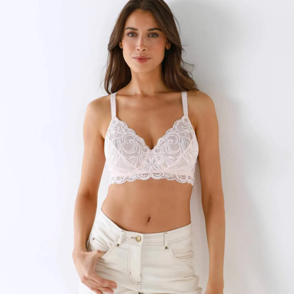 Soutien-gorge forme emboîtante dentelle Carla – sans armatures