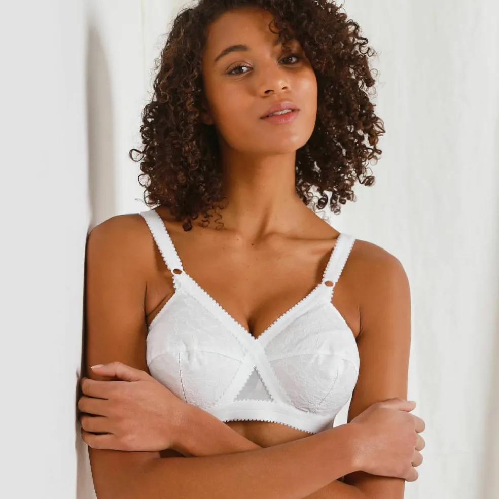 Soutien-gorge forme emboîtante et couvrante «Coeur Croisé iconique» - sans armatures