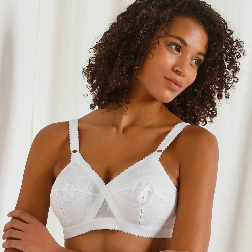 Soutien-gorge forme emboîtante et couvrante «Coeur Croisé iconique» - sans armatures