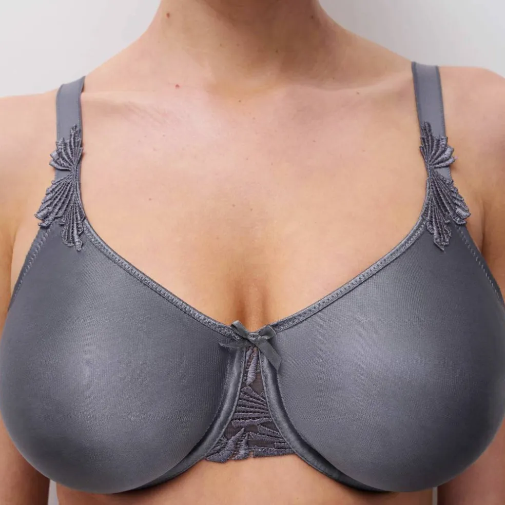 Soutien-gorge forme emboîtante maille satinée Hedona- avec armatures