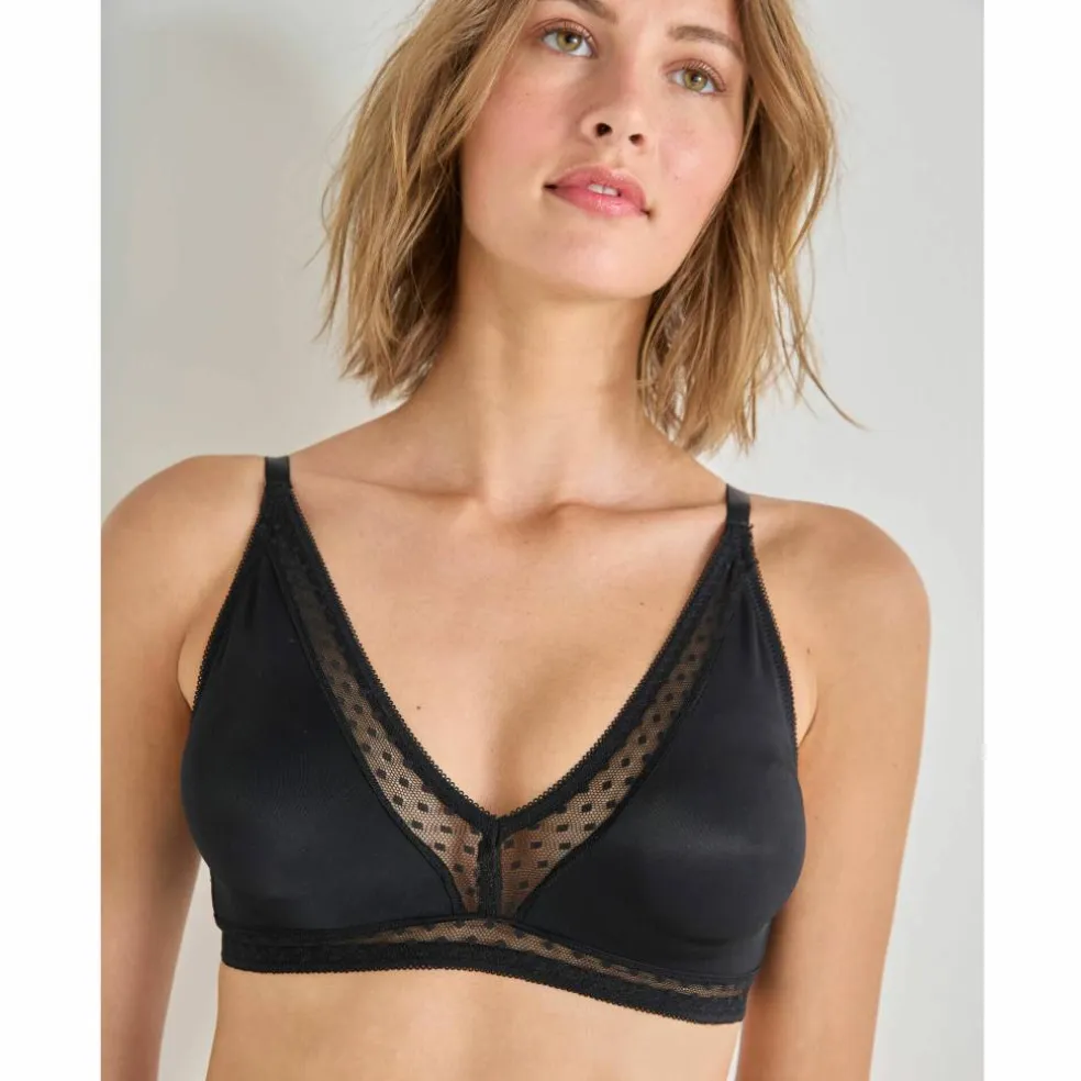 Soutien-gorge forme triangle bonnets moulés Paia- sans armatures