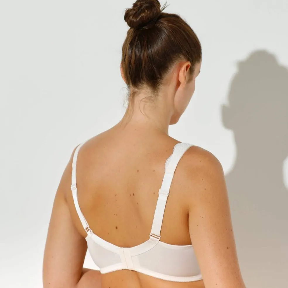 Soutien-gorge minimiseur grand maintien en dentelle - avec armatures