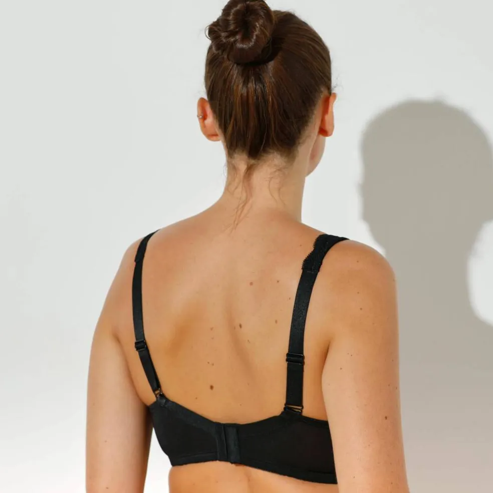 Soutien-gorge minimiseur grand maintien en dentelle - avec armatures