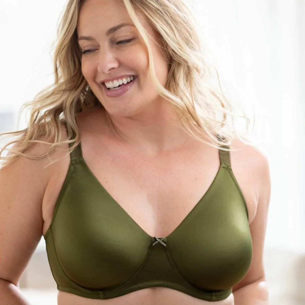 Soutien-gorge minimiseur microfibre toute douce - avec armatures