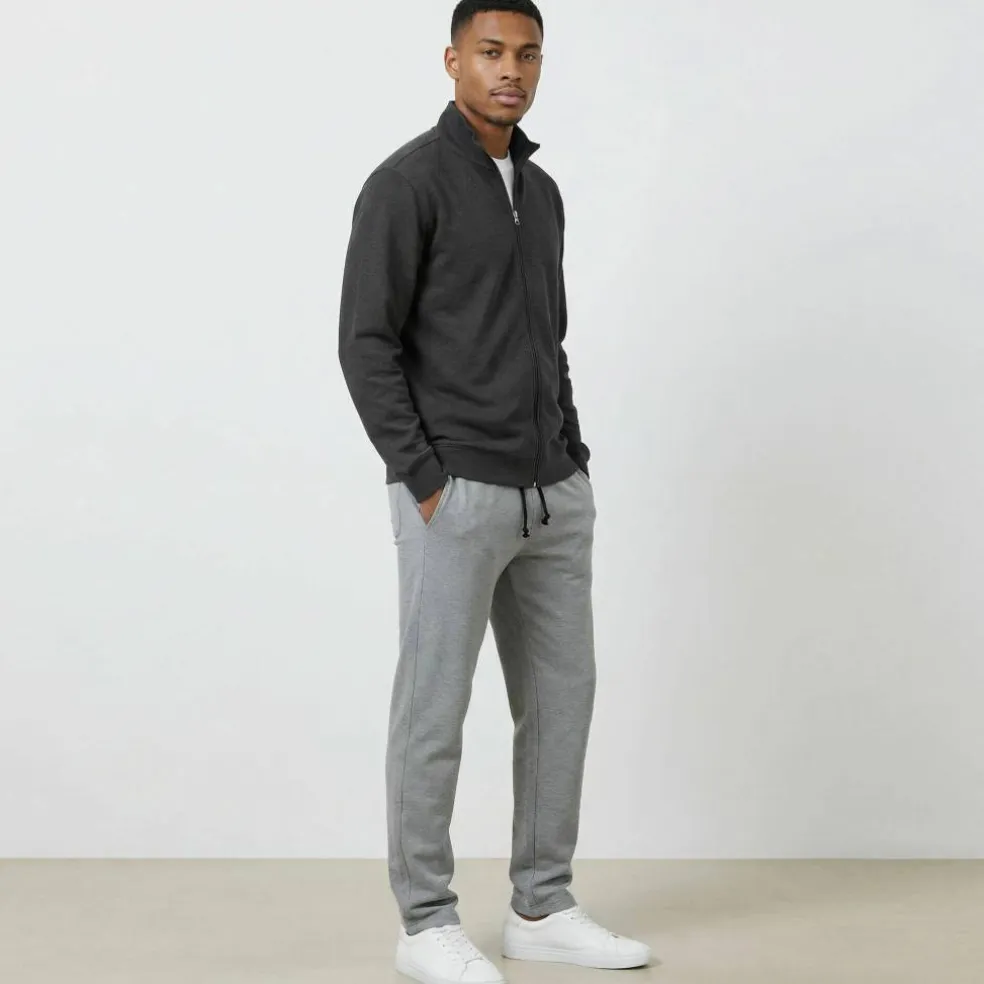 Sweat entièrement zippé uni