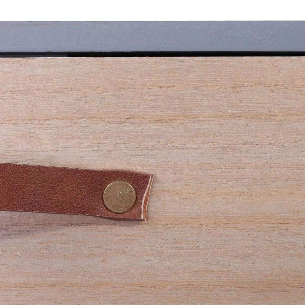 Table de chevet bicolore 1 tiroir