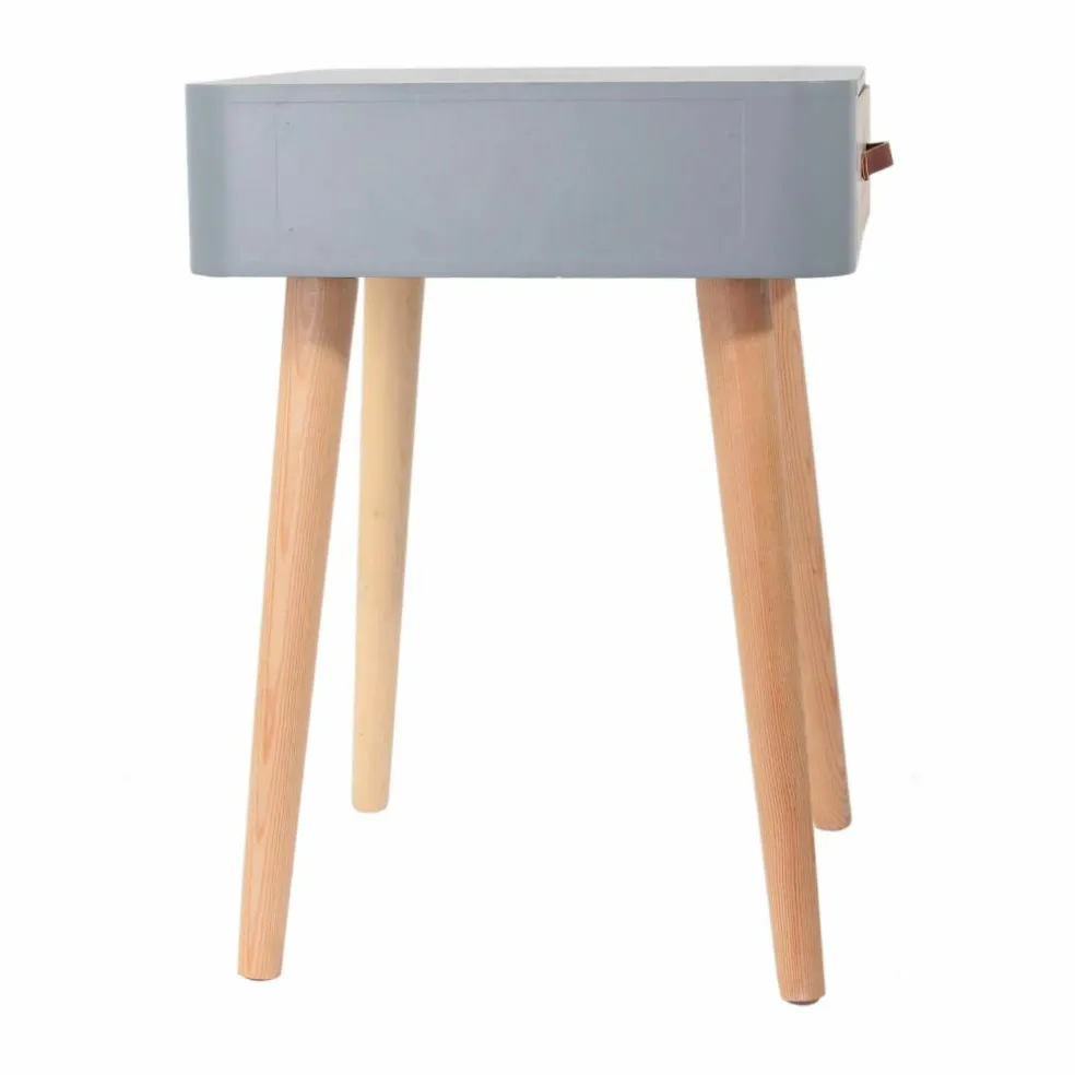 Table de chevet bicolore 1 tiroir