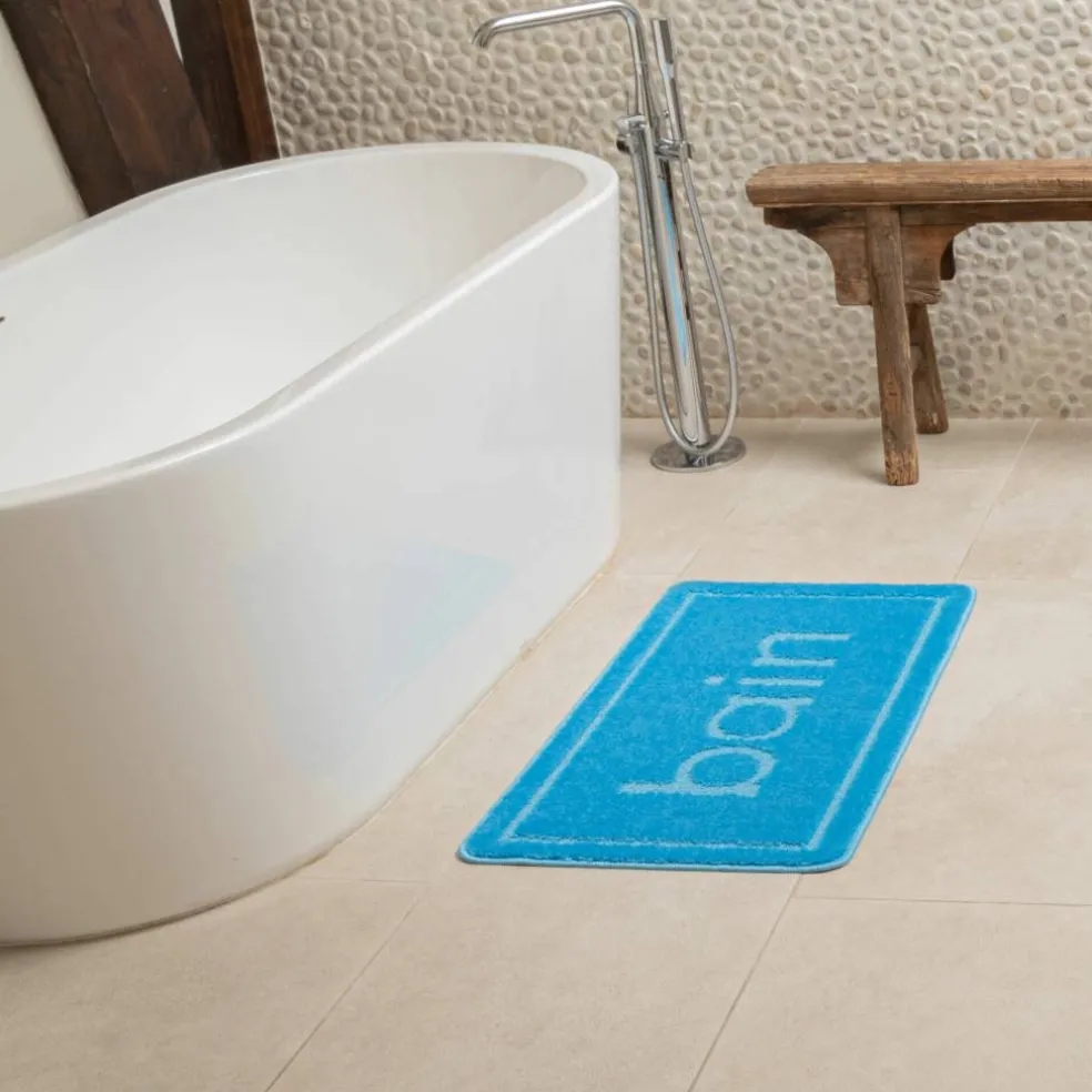 Tapis de bain motif "bain"