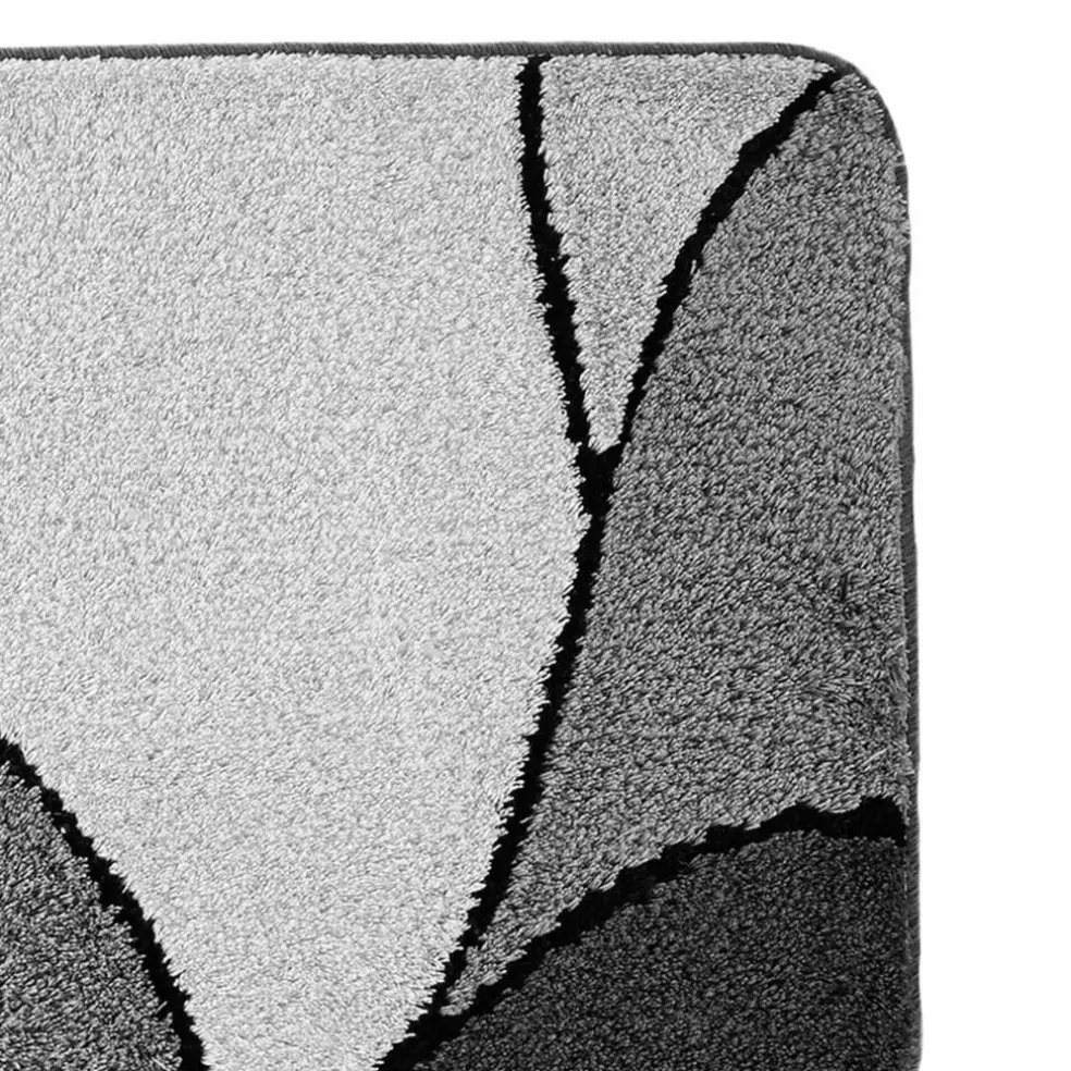 Tapis de bain motif végétal