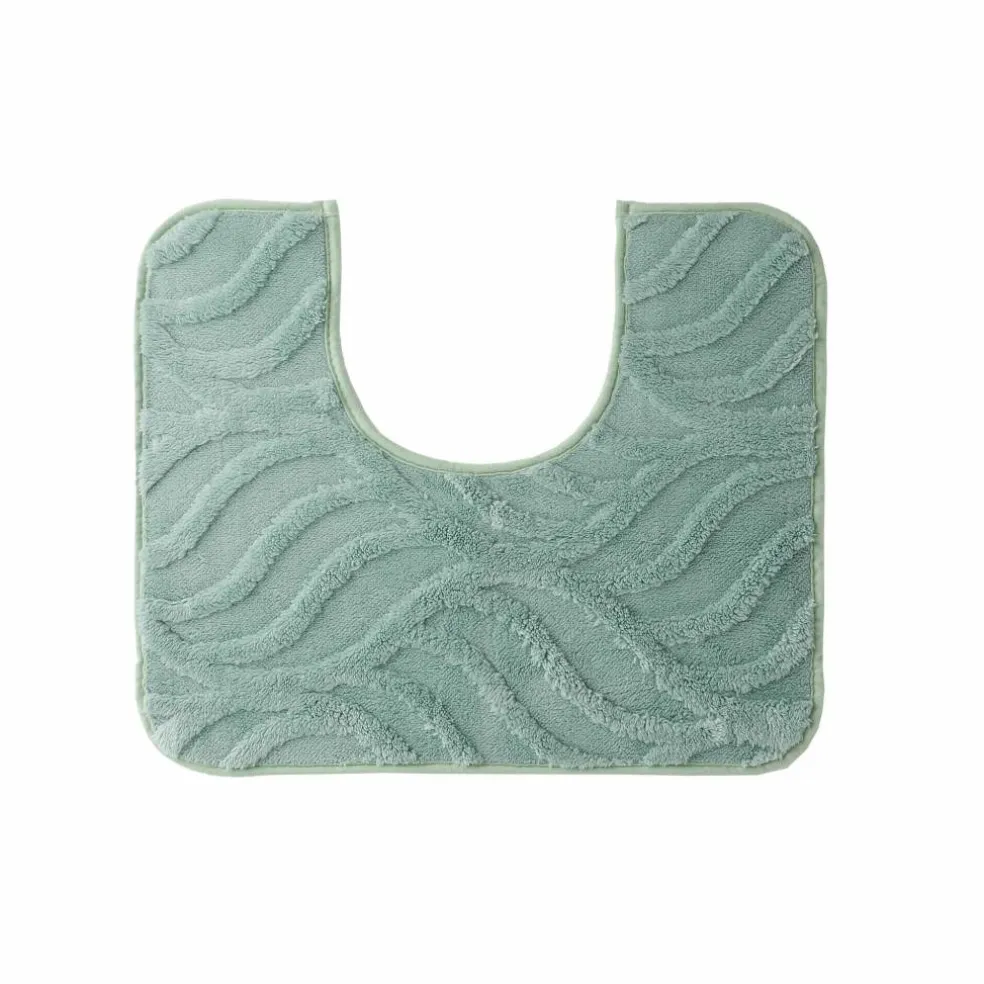 Tapis de bain reliéfé effet "flamme"