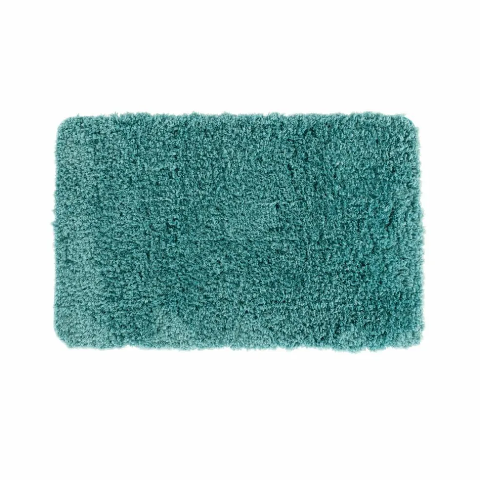 Tapis de bain uni moelleux microfibre
