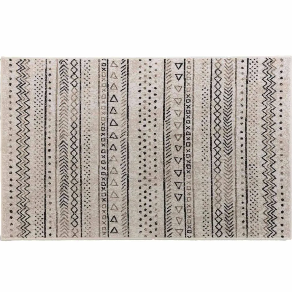 Tapis motif berbère, effet vieilli