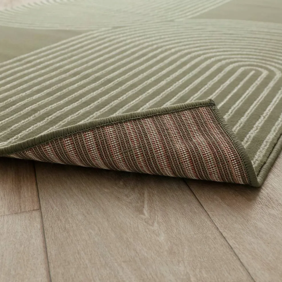 Tapis motif double arche