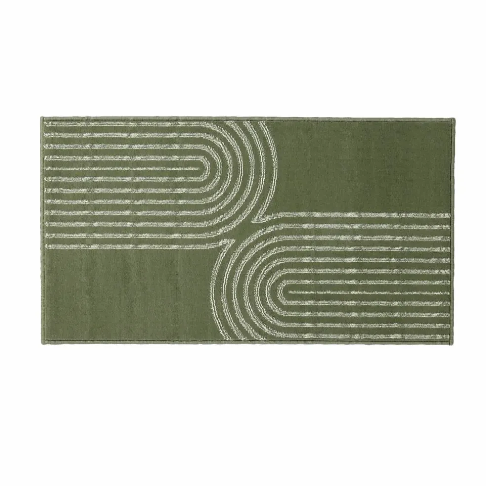 Tapis motif double arche