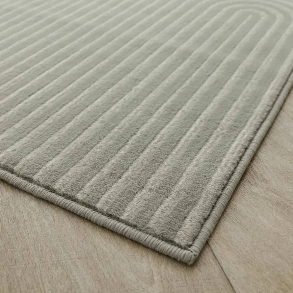 Tapis motif double arche