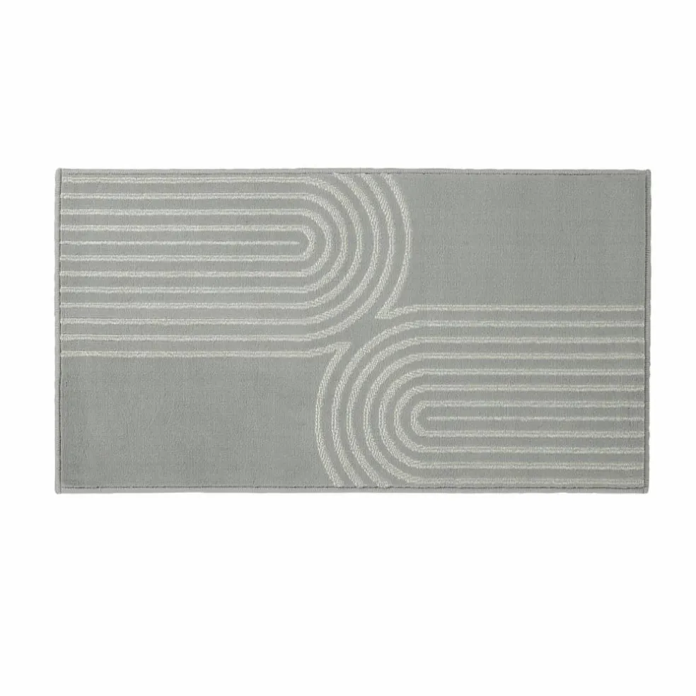 Tapis motif double arche