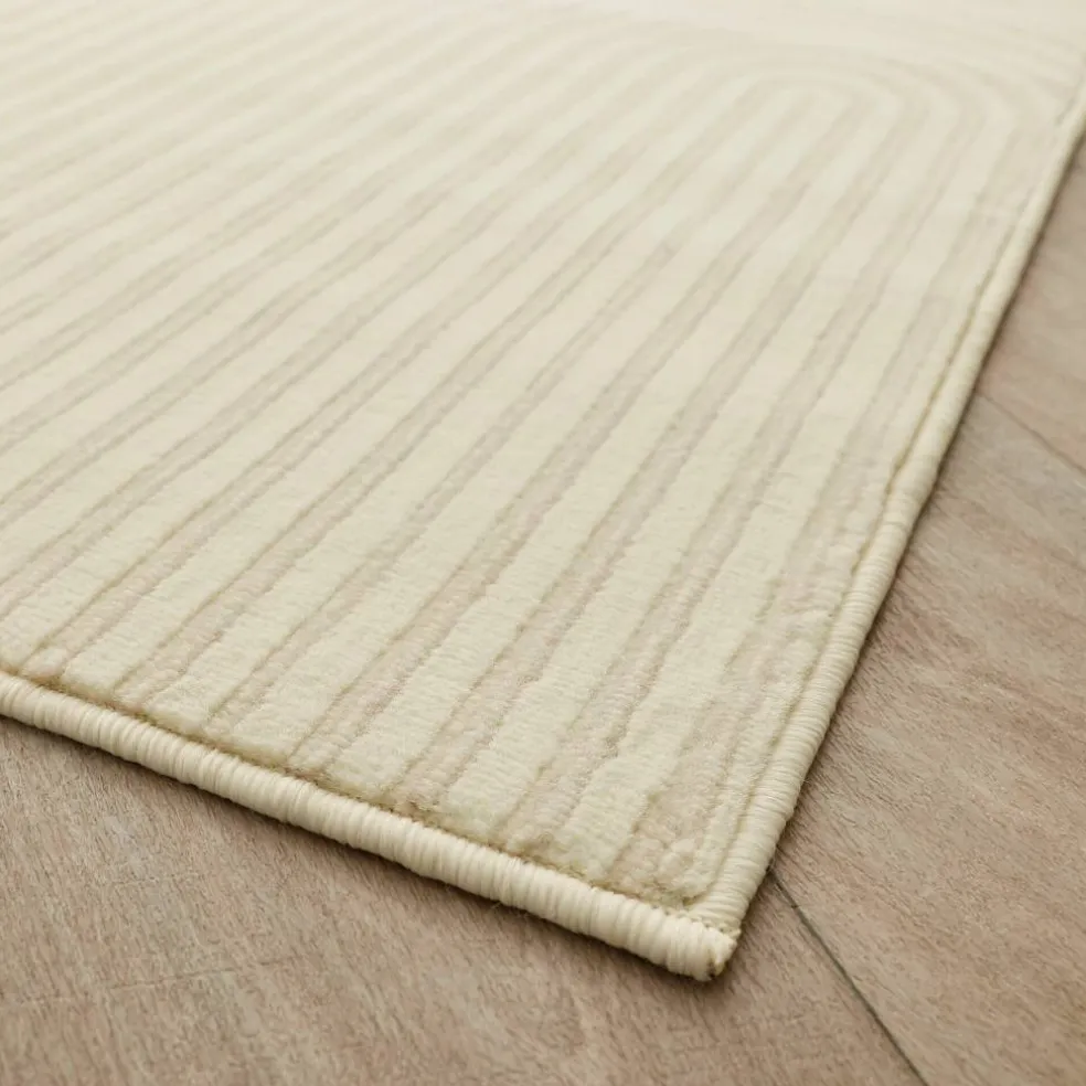 Tapis motif double arche