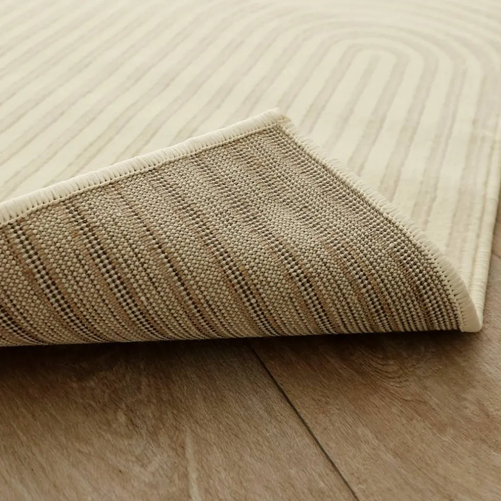 Tapis motif double arche