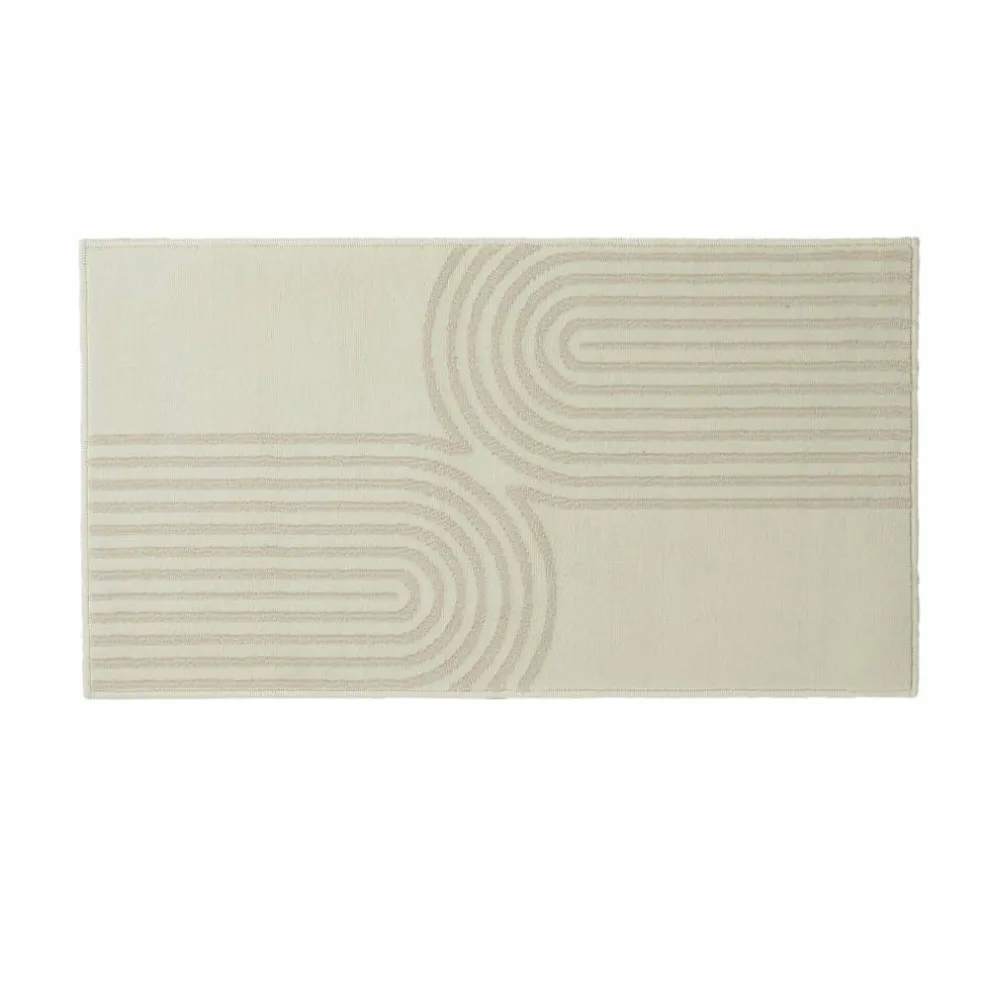 Tapis motif double arche