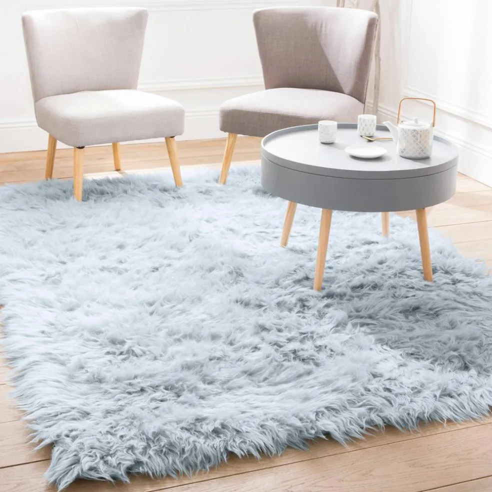 Tapis poils longs