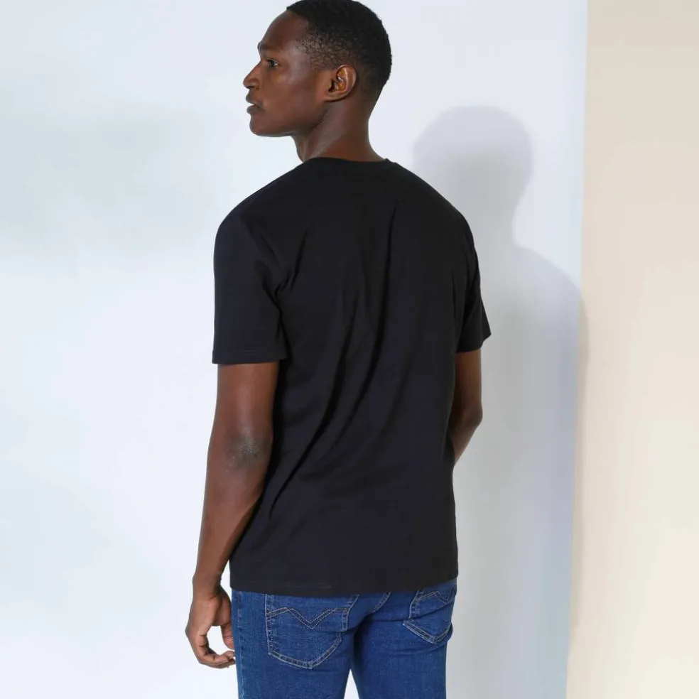 Tee-shirt col V manches courtes