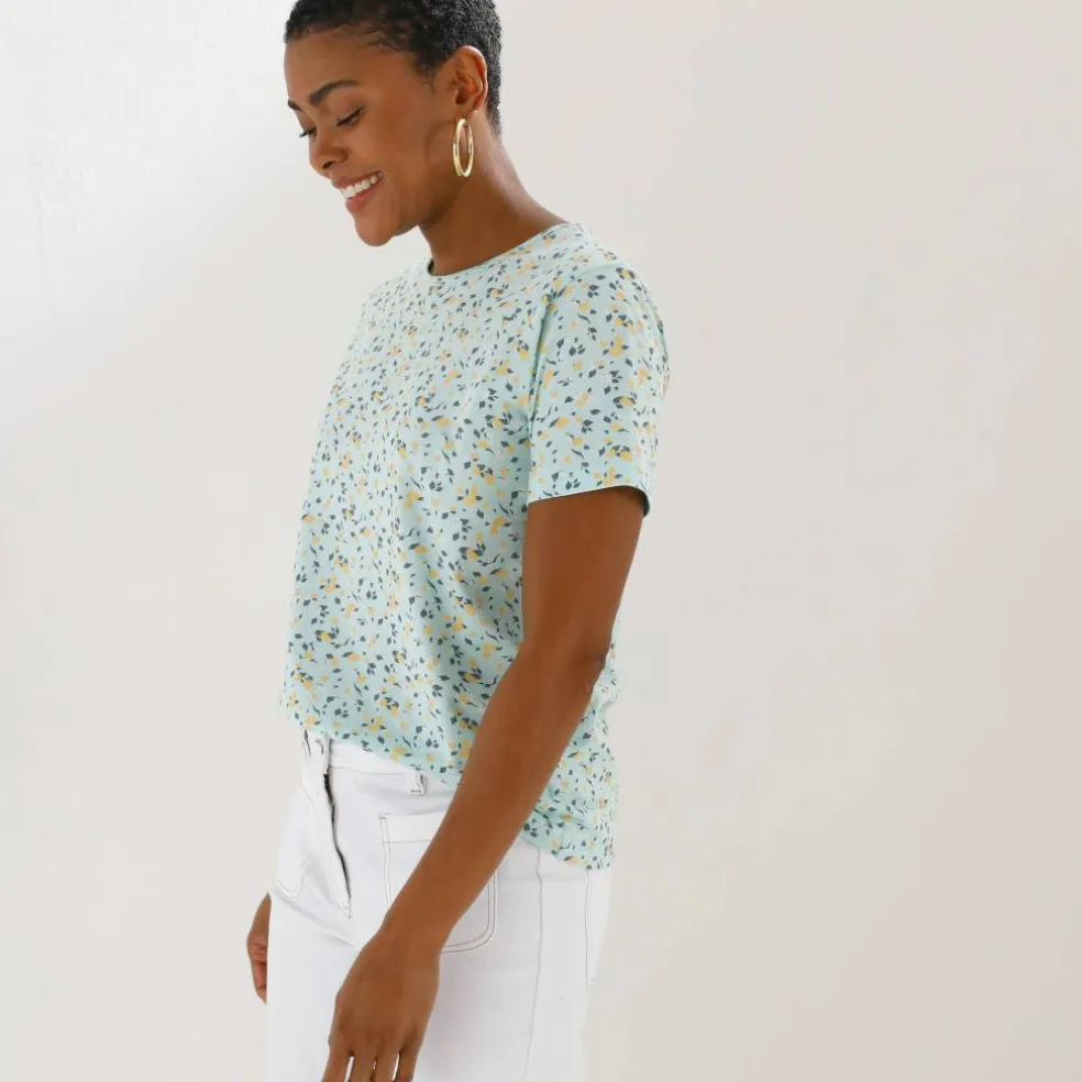 Tee-shirt manches courtes imprimé