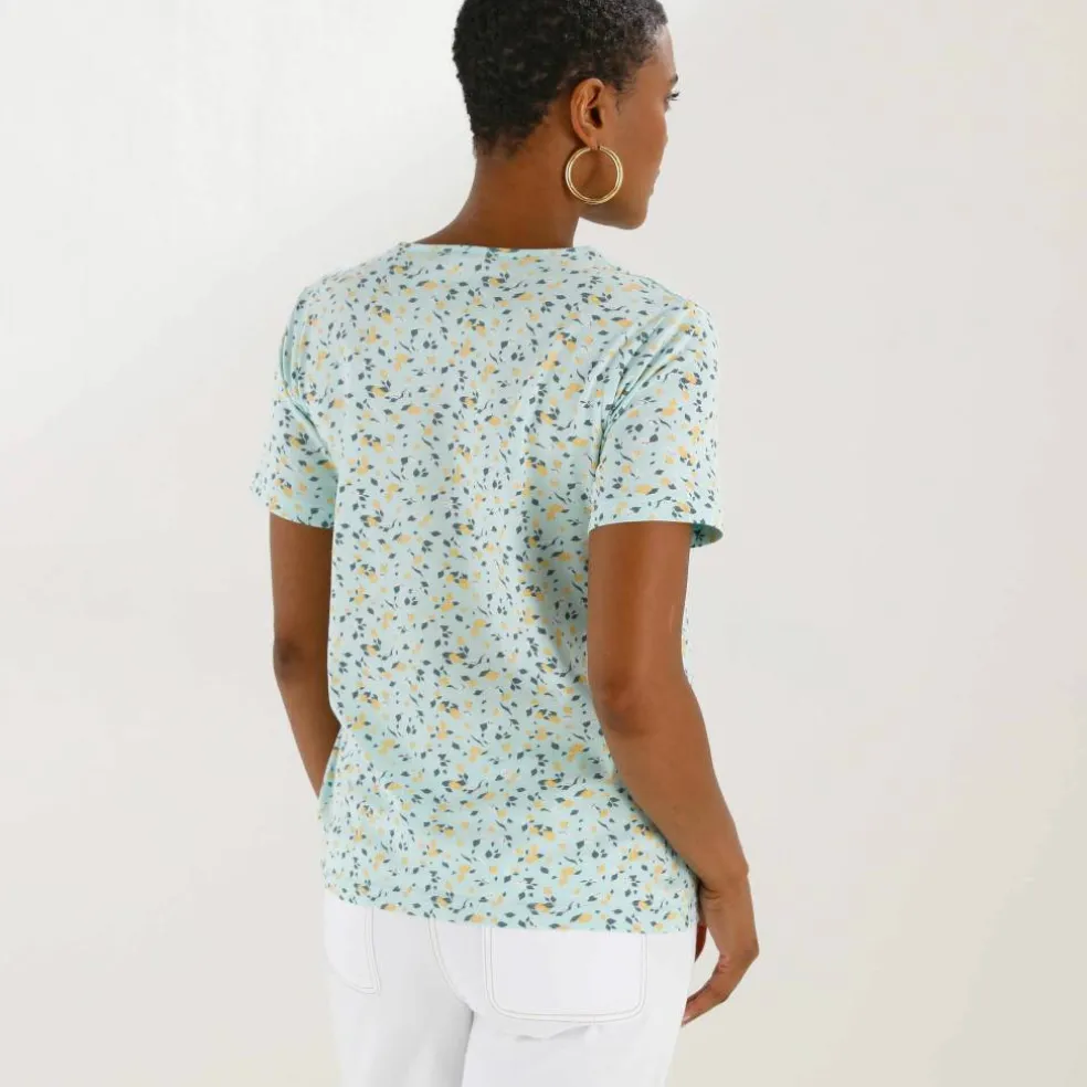 Tee-shirt manches courtes imprimé