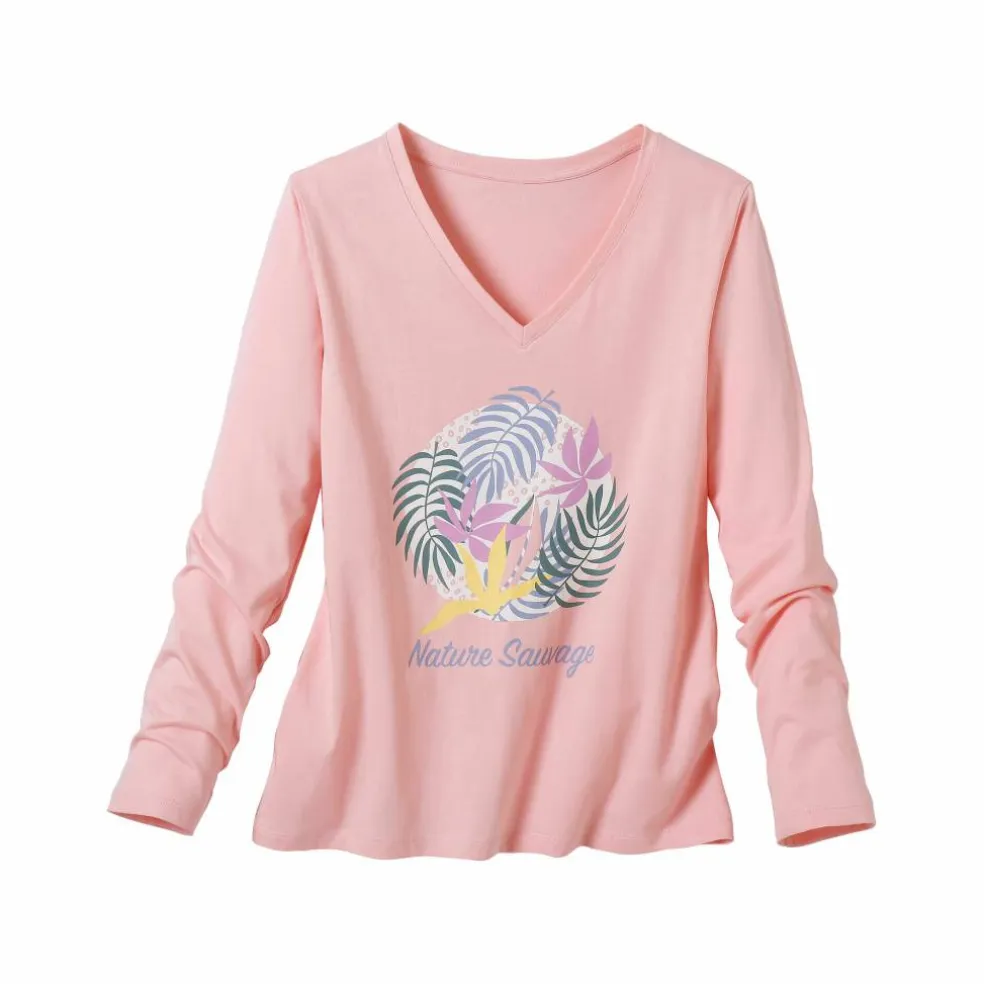 Tee-shirt manches longues "Nature Sauvage"