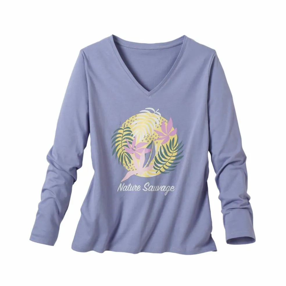 Tee-shirt manches longues "Nature Sauvage"
