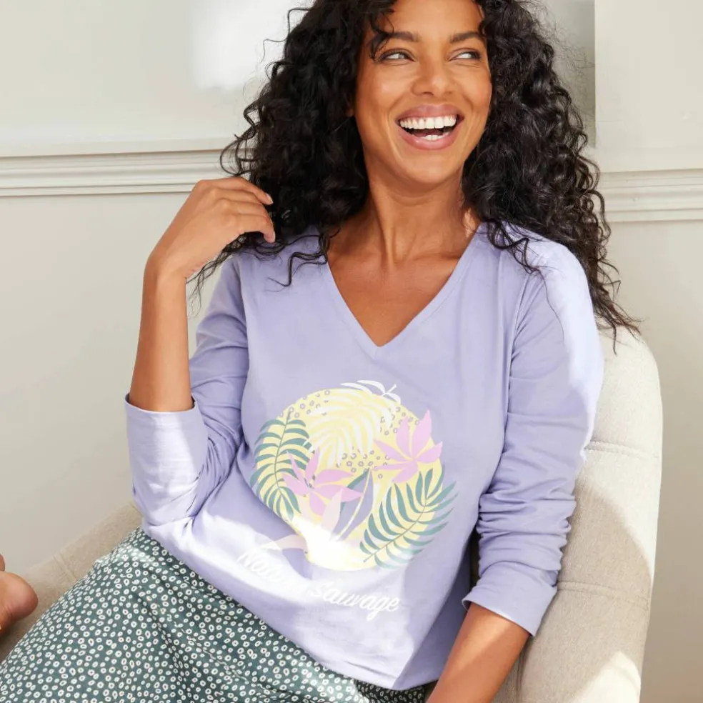 Tee-shirt manches longues "Nature Sauvage"
