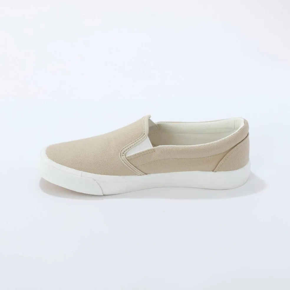 Tennis en toile slip on