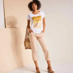 T-shirt boite imprimé