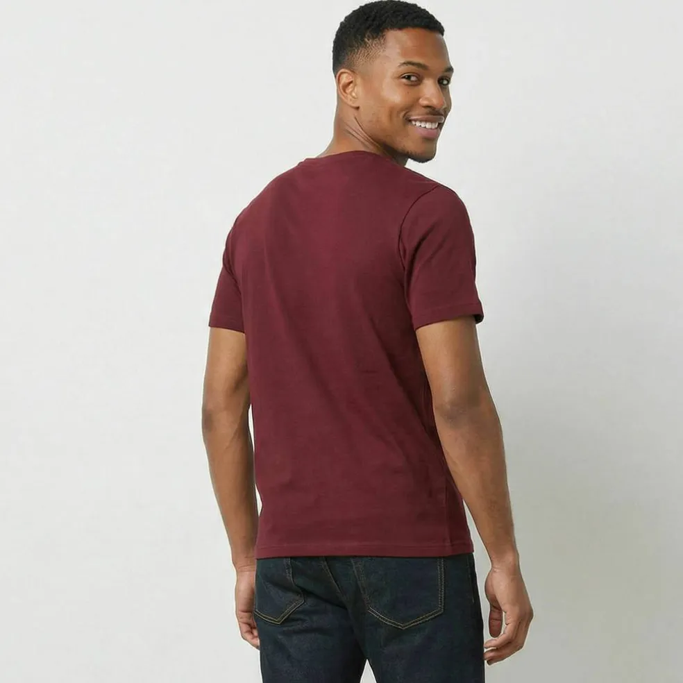 T-shirt col rond manches courtes - lot de 3