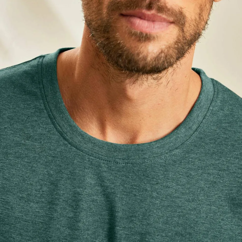T-shirt col rond manches courtes - lot de 3