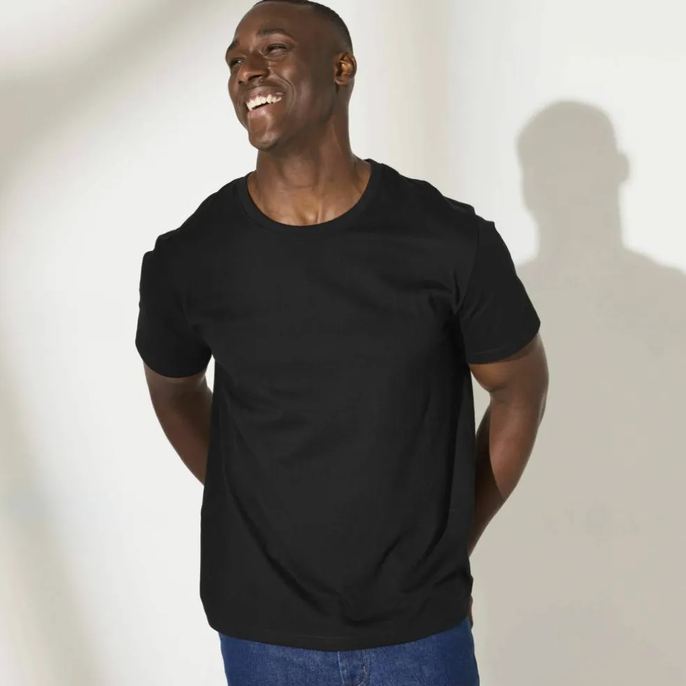 T-shirt col rond manches courtes - lot de 3