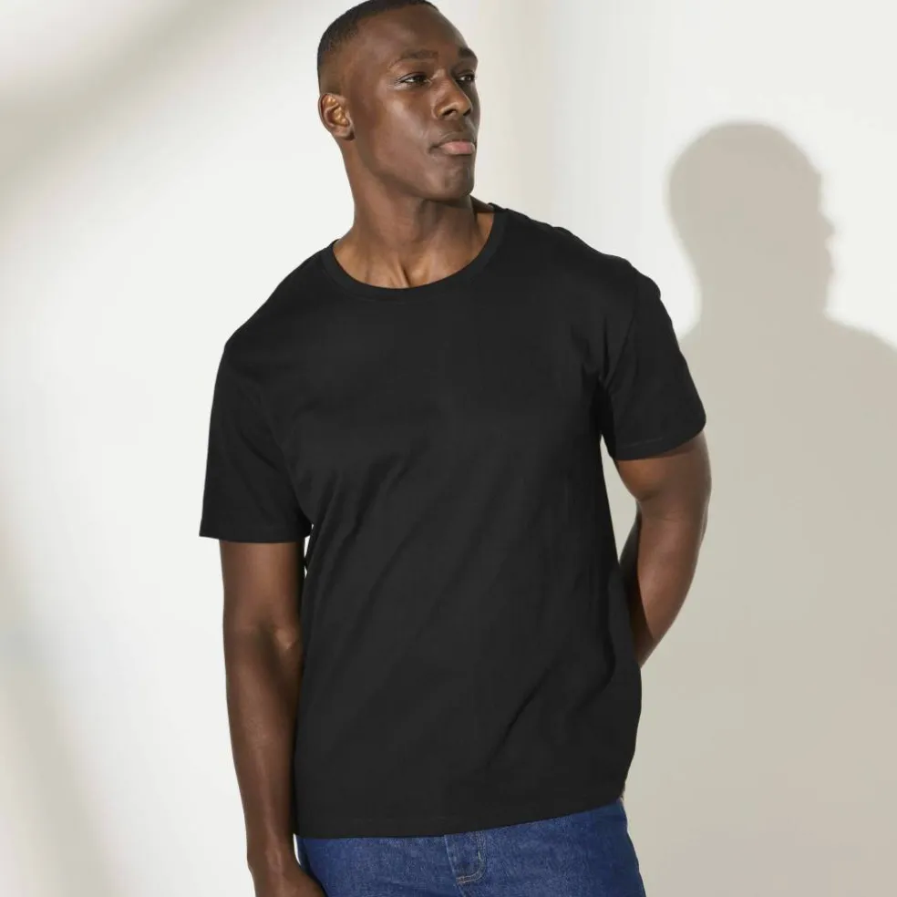 T-shirt col rond manches courtes - lot de 3
