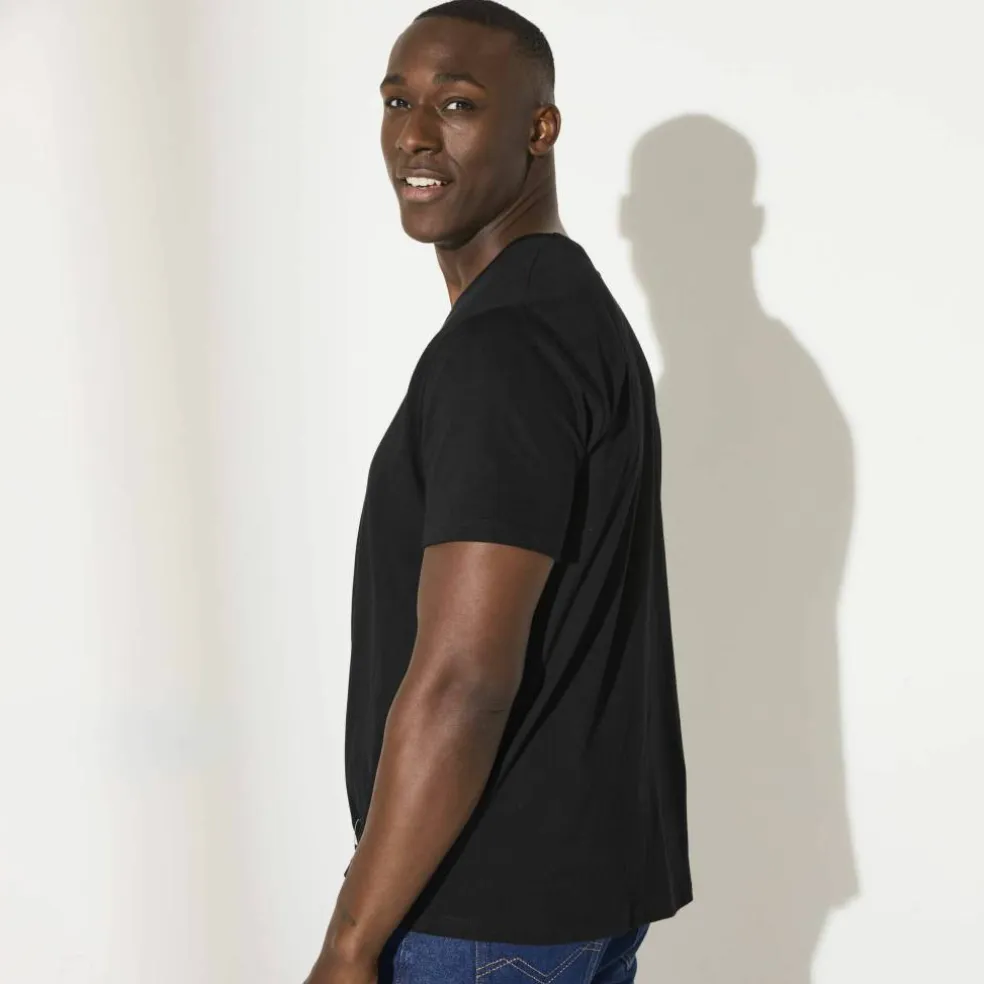 T-shirt col rond manches courtes - lot de 3
