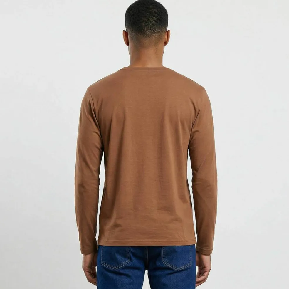 T-shirt col rond manches longues - lot de 3