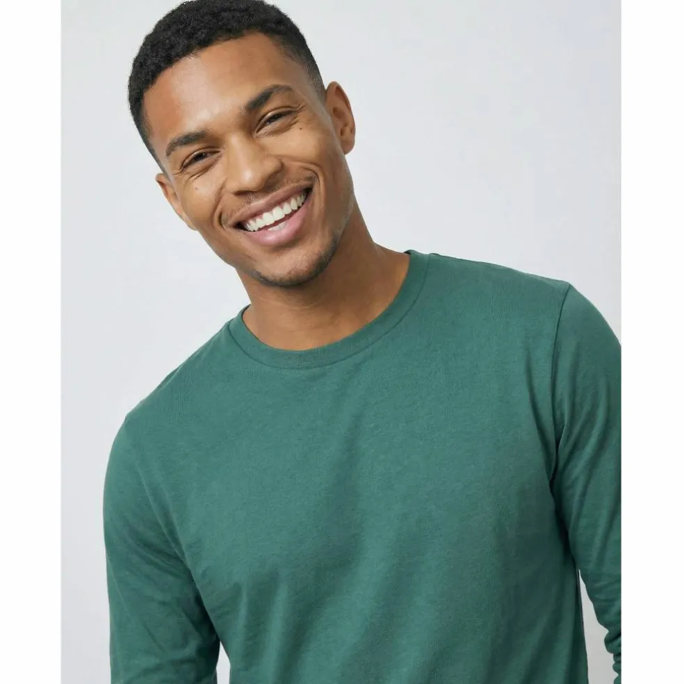 T-shirt col rond manches longues - lot de 3
